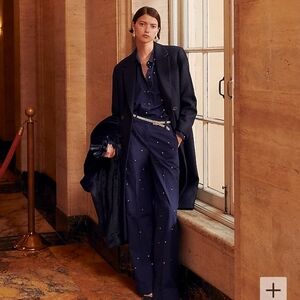 J. Crew Crystal Studded Top